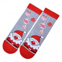 Носки женские сувенирные Дед Мороз С Шарами