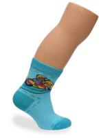 Носки детские  Мишка На Мотоцикле