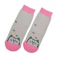 Носки детские  Котик С Сердечками