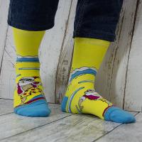 Носки мужские  Дедуля-Серфингист